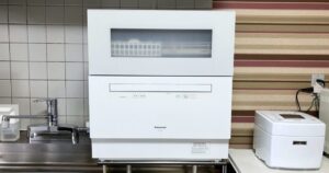 Panasonic 食洗機 NP-TL4W 2022年製（賃貸でも諦めない】卓上型食洗器 